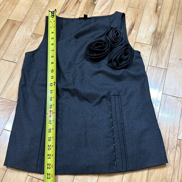 Alice Ritter Wool Pinstriped Top - Picture 7 of 11